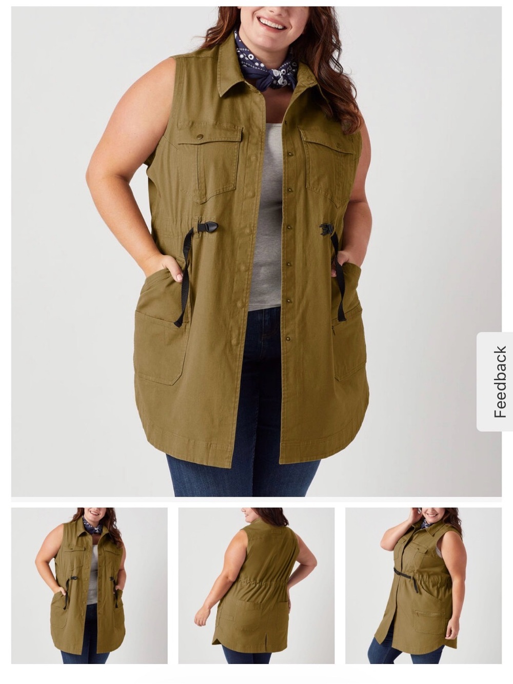 Duluth Trading Company - EUC Rootstock Gardening Tunic